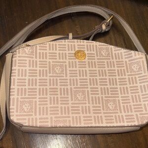 Elegant Anne Klein Beige Patterned Women's Bag